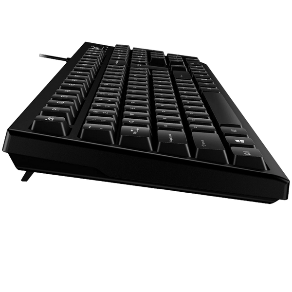 Keyboard Genius Smart KB-100XP, Fn keys, Spill-Resistant, Palm Rest, Curve key cap, 1.5m, Black, USB 207090 фото