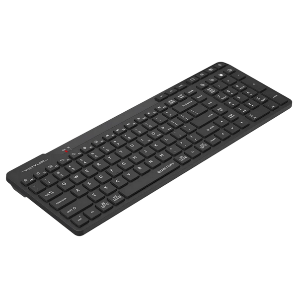 Wireless Keyboard A4Tech FBK27C AS, 12 Fn keys, Ultra Slim, Laser Inscribed Keys, up to 3 Devices, R 227392 Imagini