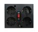 Stabilizer Voltage PowerCom TCA-3000, 3000VA/1500W, Black, 4 Shuko socket 121433 фото 1