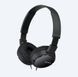 Headphones SONY MDR-ZX110AP, Mic on cable, 4pin 3.5mm jack L-shaped, Cable: 1.2m, Black 128715 Imagini 3