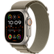Apple Watch Ultra 2 GPS + Cellular 49mm Titanium Case with Olive Alpine Loop - Medium, MREY3 209175 фото 3