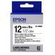 Tape Cartridge EPSON LK4WBW; 12mm/9m Strong Adhesive, Black/White, C53S654016 105277 фото 1