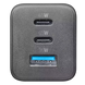 Зарядное устройство GAN Cellularline, 3 Ports, 2 PD + USB, 65W, Black 145679 фото 5