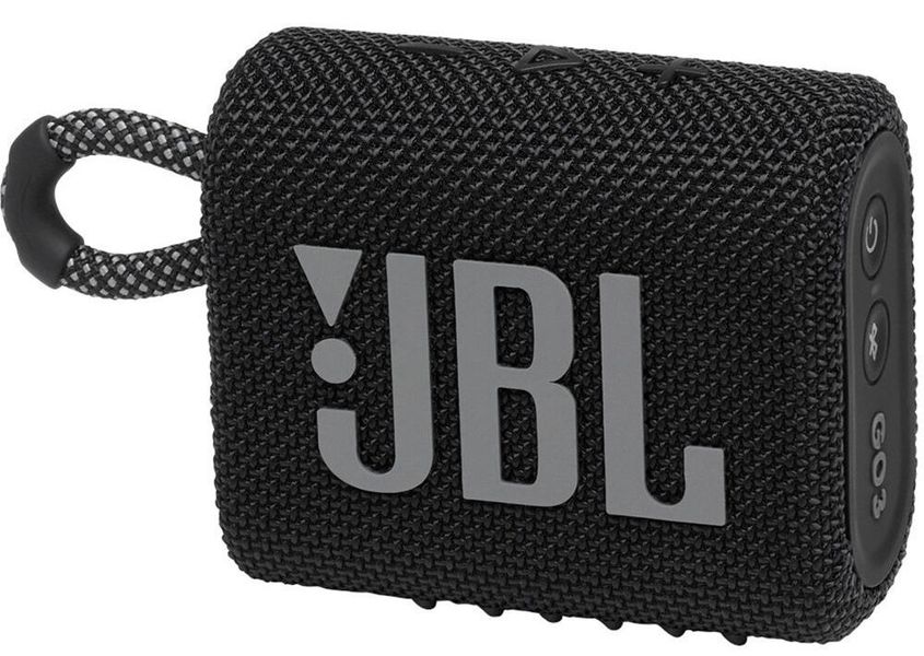 Portable Speakers JBL GO 3, Black 123710 фото
