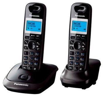 Dect Panasonic KX-TG2512UAT, Titanium, TG2511 + optional handset 41806 фото