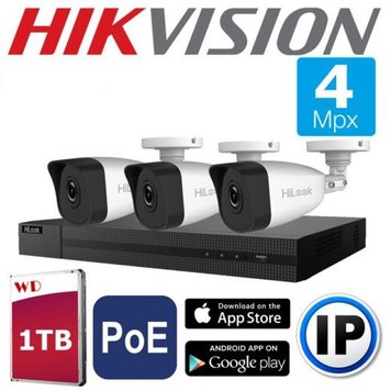 HIKVISION by HILOOK 4 Megapixeli IP POE 6597790 фото