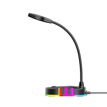 Microphones Havit GK58B, Omnidirectional, 30Hz-16kHz, 1.5m. RGB, USB 202845 фото