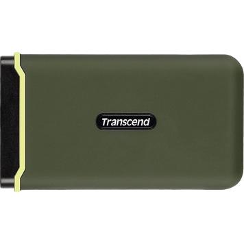 4.0TB Transcend Portable SSD ESD380C Military Green, USB-C 3.2 (96x54x12mm, 75g, R/W:2K/2K MB/s) 207626 Imagini