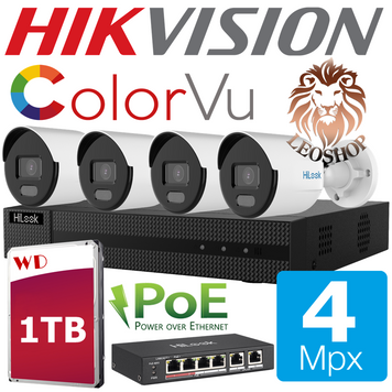 HILOOK by HIKVISION COLOR VU IP 4 Megapixeli IPC-B149H ID999MARKET_6706259 фото