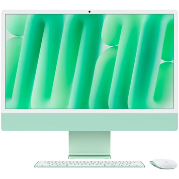 Apple iMac 24" MD2Q4RU/A Green (M4 10‑core Procesor and 10‑core GPU, 24GB, 512GB SSD) 258097 Imagini