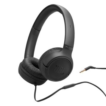 Headphones JBL T530 Black, On-ear 245525 Imagini
