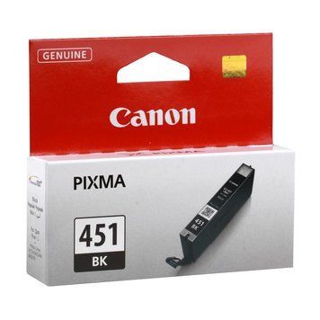 Ink Cartridge Canon CLI-451Bk, Black 57369 Imagini