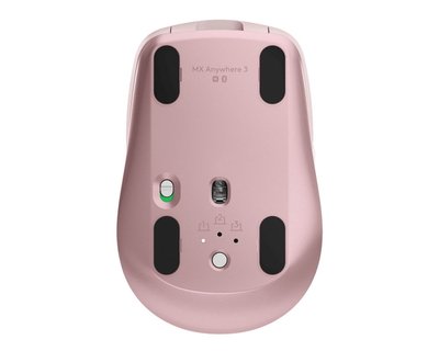 Wireless Mouse Logitech MX Anywhere 3, Optical, 200-4000 dpi, 6 buttons, Bluetooth+2.4GHz, Rose 123856 фото