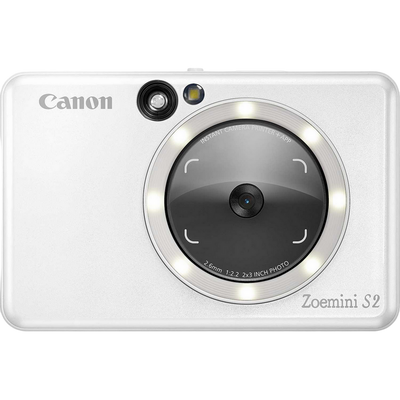 Mini Photo Printer Camera Canon Zoemini S2 ZV223 PW, Pearl White 206127 фото