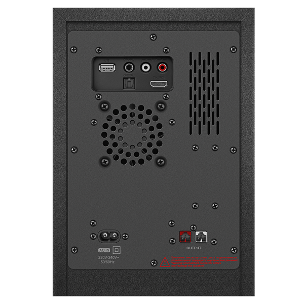 Speakers SVEN TWR-2800DD, 300W, DD, Bluetooth, HDMI, Optical, Coaxial, RC, black 268471 Imagini