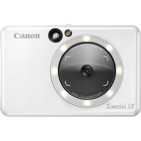 Mini Photo Printer Camera Canon Zoemini S2 ZV223 PW, Pearl White 206127 фото