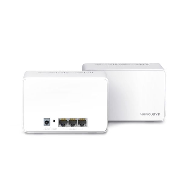 Whole-Home Mesh Dual Band Wi-Fi 6 System MERCUSYS, "Halo H80X(2-pack)", 3000Mbps, MU-MIMO,Gbit Ports 200495 фото
