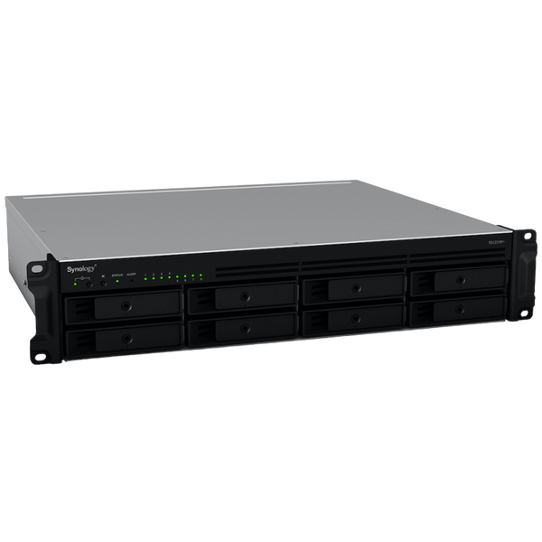 SYNOLOGY "RS1221+", 8-bay, AMD Ryzen 4-core 2.2Ghz, 4Gb*1+1Slot, 4x1GbE, PCIe 124237 Imagini