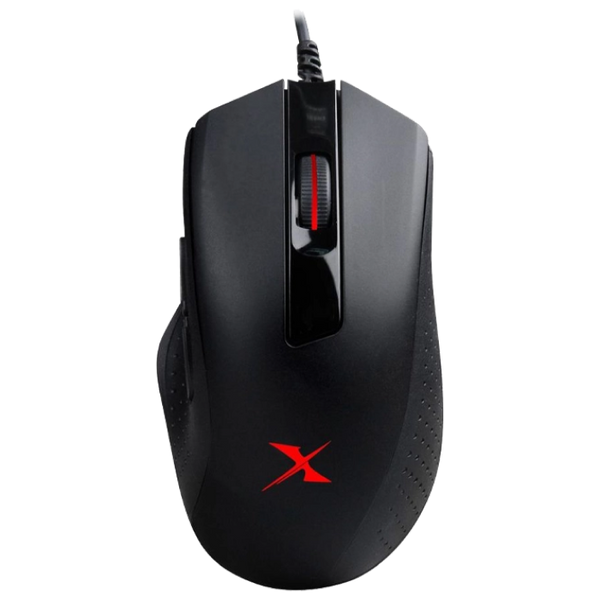 Gaming Mouse Bloody X5 Max, 50-10000 dpi, 5 buttons, 250IPS, 35G, Ergonomic, Rubber Grips, UV surfac 120394 Imagini