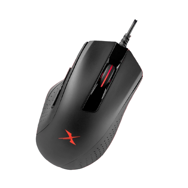 Gaming Mouse Bloody X5 Max, 50-10000 dpi, 5 buttons, 250IPS, 35G, Ergonomic, Rubber Grips, UV surfac 120394 Imagini