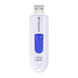 128GB USB3.1 Flash Drive Transcend "JetFlash 790", White-Blue, Slider (R/W:90/40MB/s) 67751 Imagini 2