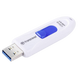 128GB USB3.1 Flash Drive Transcend "JetFlash 790", White-Blue, Slider (R/W:90/40MB/s) 67751 Imagini 4