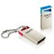 128GB USB3.1 Flash Drive Apacer "AH155", Silver, Super-Mini, Metal Case, Capless (AP128GAH155U-1) 122143 фото 1