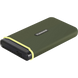 4.0TB Transcend Portable SSD ESD380C Military Green, USB-C 3.2 (96x54x12mm, 75g, R/W:2K/2K MB/s) 207626 фото 10
