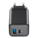 Зарядное устройство GAN Cellularline, 2 Ports, PD + USB, 45W, Black 145680 фото 7