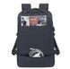 Backpack Rivacase 8365, for Laptop 17,3" & City bags, Black 112878 Imagini 3