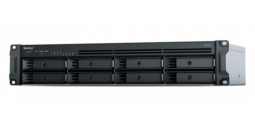 SYNOLOGY "RS1221+", 8-bay, AMD Ryzen 4-core 2.2Ghz, 4Gb*1+1Slot, 4x1GbE, PCIe 124237 Imagini