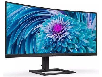 34" PHILIPS 346E2CUAE, Black, VA-Curved, 3440x1440, 120Hz,1ms, 300cd,MegaDCR,DP+HDMI+USB+TypeC,Spkrs 125422 Imagini