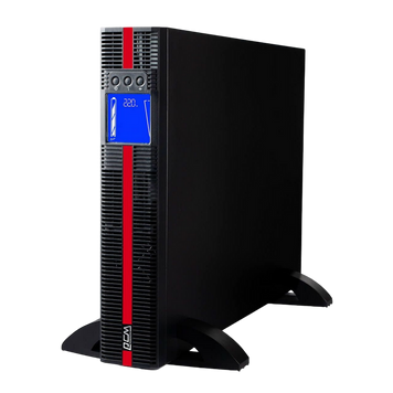 UPS PowerCom MRT-6K, Rack&Tower, 6000VA/6000W, Online, LCD, USB, SNMP SLOT, Ex. Batt., 2xSchuko 121474 фото