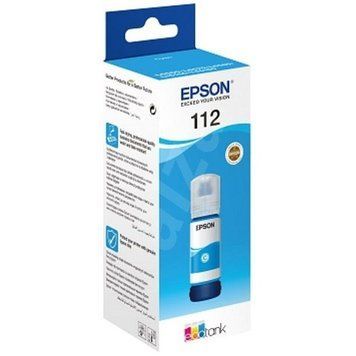 Ink Epson C13T06C24A, 112 EcoTank Ink Bottle, Cyan 117855 Imagini