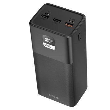 Портативное зарядное устройство 40000mAh Proove Giant 100W,Black 235680 фото