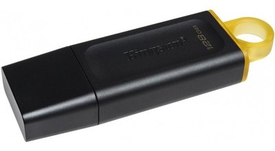 128GB USB3.2 Flash Drive Kingston DataTraveler Exodia (DTX/128GB), Black, Plastic, Classic Cap 123228 фото