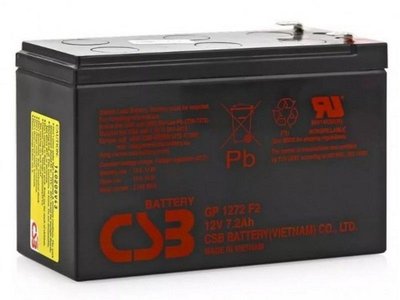 Baterie UPS 12V/ 7.2AH CSB GP 1272F2 79728 фото