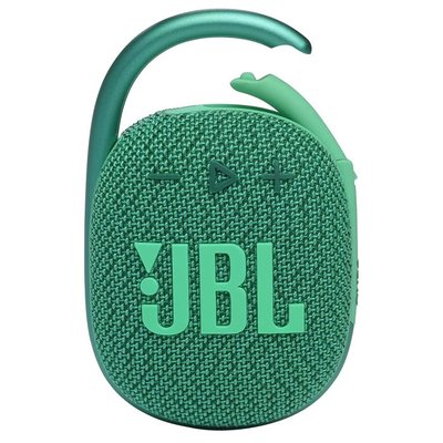 Portable Speakers JBL Clip 4 ECO Green, made from recycled plastic and fabric 212865 фото