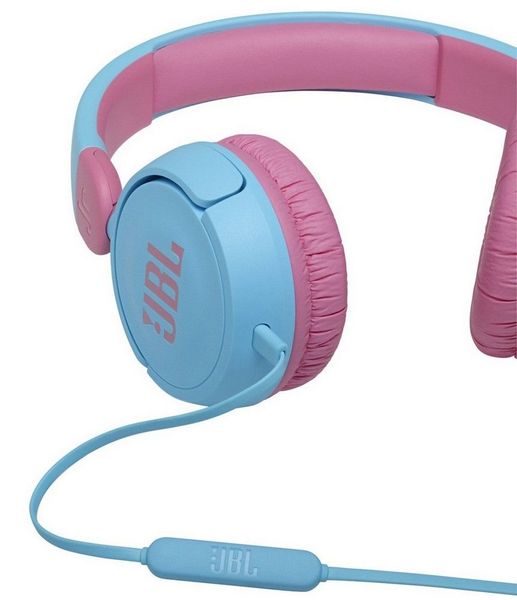 Headphones JBL JR310, Kids On-ear, Blue 123721 фото