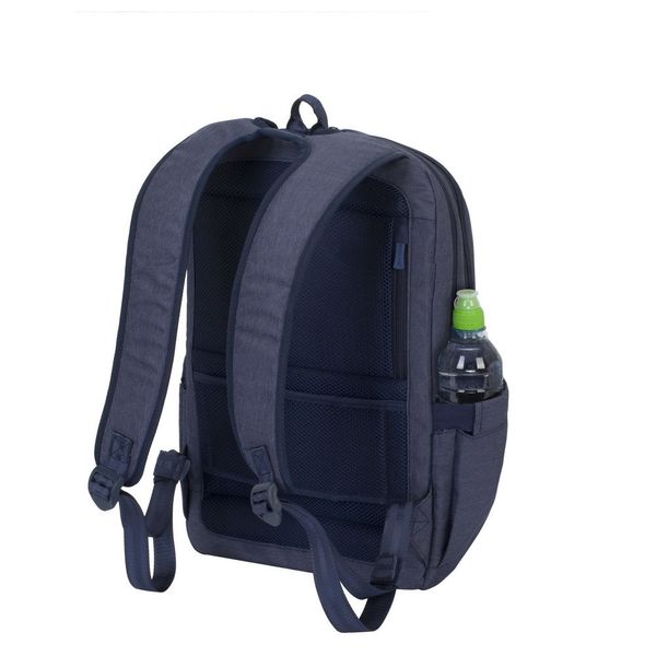 Backpack Rivacase 7760, for Laptop 15,6" & City bags, Canvas Blue 90757 фото
