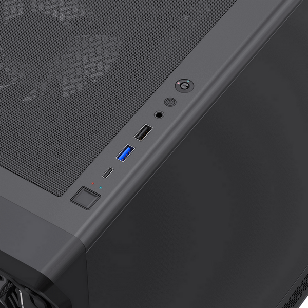 Case EATX GAMEMAX Starlight 2 AB, w/o PSU, 0.4mm, 6x120mm ARGB, Front Acrylic,Transparent panel, 1xU 224092 Imagini