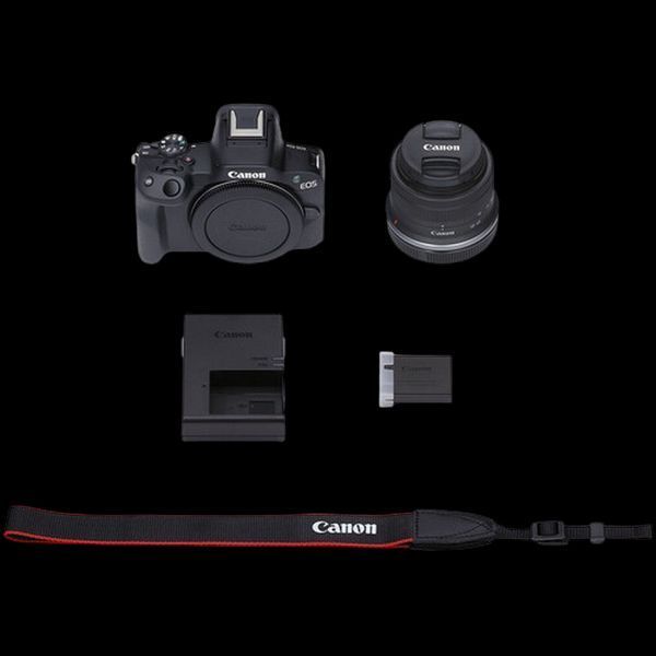 DC Canon EOS R50 Black & RF-S 18-45mm f/4.5-6.3 IS STM KIT 205123 Imagini