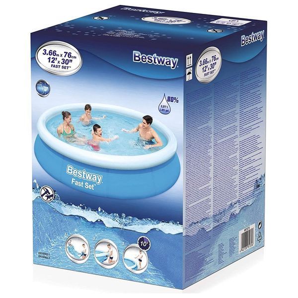 Swimming Pool Bestway Fast Set 57273 / 366 x 76 cm 116565 фото