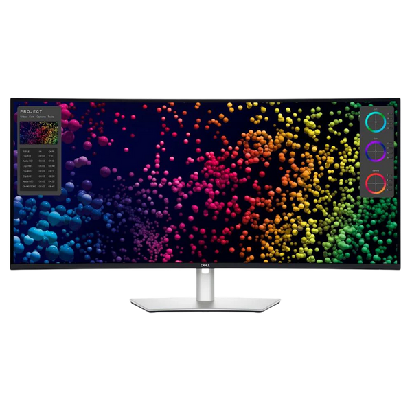 40" DELL UltraSharp U4025QW Silver, Curved-IPS, 5120x2160, 120Hz, 5ms, 600cd, CR2000:1, Thunderbolt+ 243983 фото