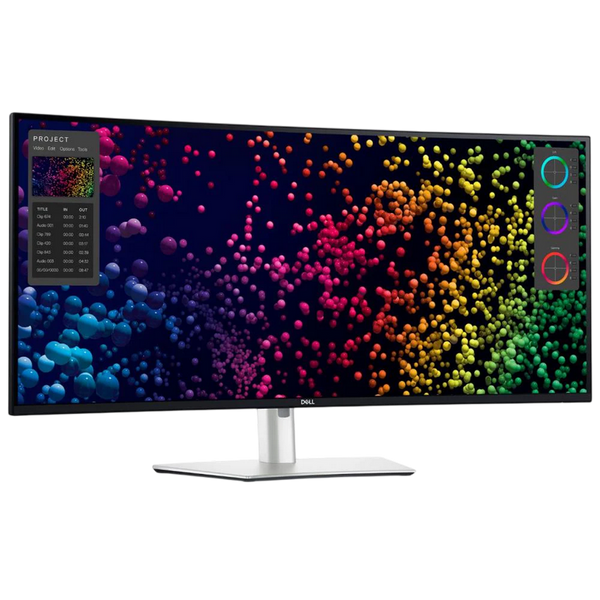 40" DELL UltraSharp U4025QW Silver, Curved-IPS, 5120x2160, 120Hz, 5ms, 600cd, CR2000:1, Thunderbolt+ 243983 фото