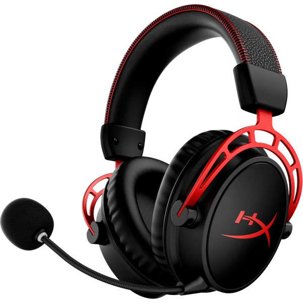 Gaming Wireless Headset HyperX Cloud Alpha, 50mm driver, 62 Ohm, 15-21kHz, 98db, 318g, 300h, On-earc 141587 фото