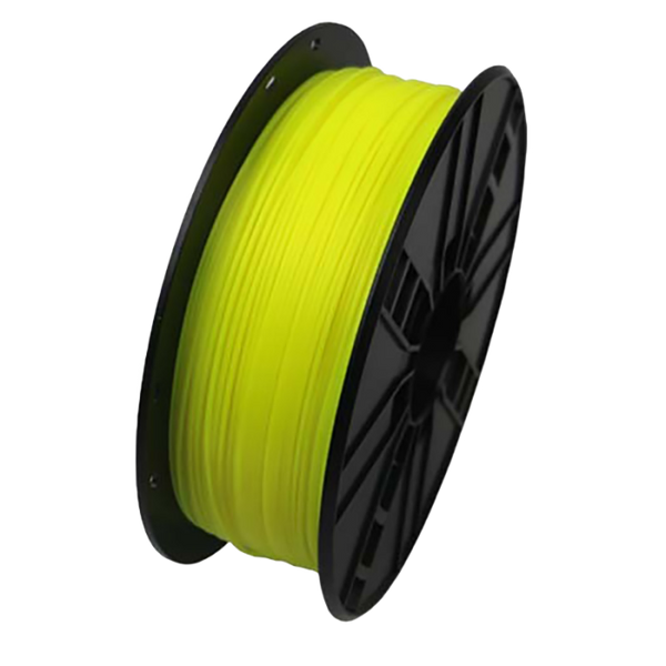 ABS 1.75 mm, Fluorescent Yellow Filament, 1 kg, Gembird, 3DP-ABS1.75-01-FY 82362 фото