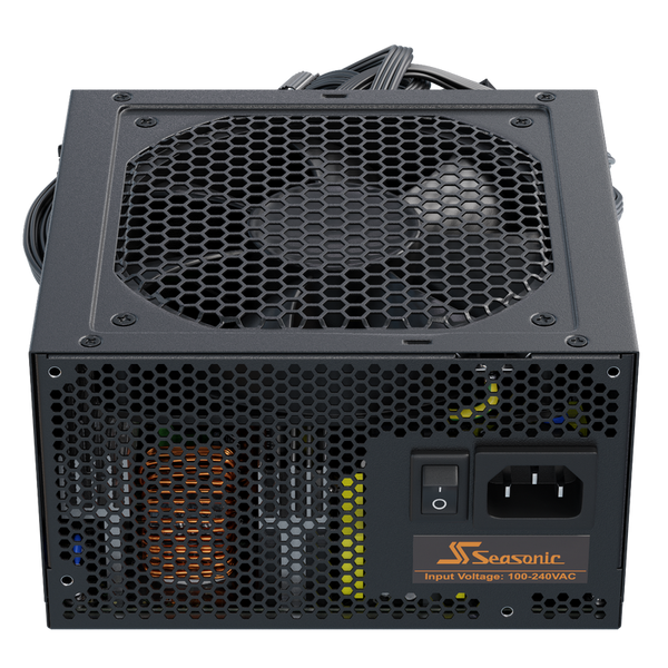 Power Supply ATX 650W Seasonic B12 BC-750 80+ Bronze, 120mm fan, S2FC, Flat black cables 208263 фото