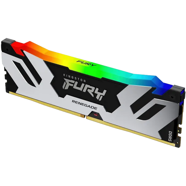 32GB DDR5-6400MHz Kingston FURY Renegade RGB (Kit of 2x16GB) (KF564C32RSAK2-32), CL32-39, 1.4V, Bla 211379 фото