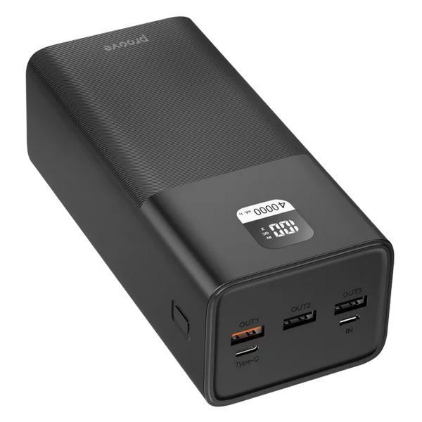 Acumulator extern 40000mAh Proove Giant 100W,Black 235680 Imagini